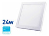 Plafon Panel Led Cuadrado 24w(1600lúm) 30cm Fría Wellmax 1