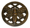 Oakland Living Stepping Stone Bee Bronce Antiguo 1