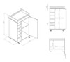 Muebles Bodegas Para Vinos Bar Movil Portatil Mesa Tex + 2