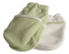 Seguridad 1st No Scratch Mittens Green 0