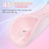 Lámpara Led Para Uñas Makartt, Rosa Lámpara De Curado De Esm 2