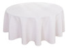 Highfly Mantel Redondo De Lino 60 Pulgadas Mantel Blanco Res 0