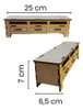 Muebles De Muñecas Grandes En Mdf De 3mm - Set Living 5