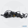 Guirnalda Luz Apta Exterior 7mts 10 Portalamparas Negra E27 1