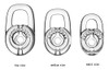 Zotech Earbud Gel Y Gancho De Oreja Para Plantronics 12 Pcs 1