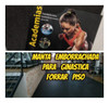 Piso Emborrachado 4mm Anti Ruido 2.04x0.64cnt Borracha 2