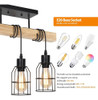 Lámpara De Techo Semiempotrada De 3 Luces, Luces De Techo Co 3