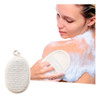 Manopla Lino Para Ducha Esponja Exfoliante Cuidado Personal 6