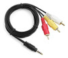 Pack Cable Adaptador Plug 3,5mm 4p A 3 Rca Gfx Garage 2