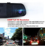 Cámara Dual Para Auto Con Lente Dvr Grabadora Hd 1080p 5