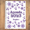 Kit Imprimible Agenda Lila 2025. 1