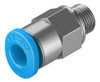 Pack X10 Racores Rápido Roscado Qsm-m5-4 Festo 0