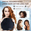 Keary Gorro De Natación Extra Grande Para Trenzas 2