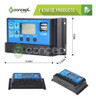 Panel Solar 10watts C/ Regulador 10 Amper Barco Velero - Kit 5