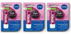 3 Protectores Labial Nivea By Labello Blackberry Shine Mora 0