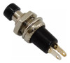 4 Pulsadores Mignon N Abierto 7mm Redondo 1a 250v Negro 0