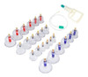 X24 Copa Ventosa Fijas Pistola Circulación Linfática Cupping 1