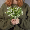 Vara De Ixofilas Flores Artificiales Follaje X Unid 3