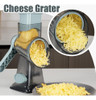 Rallador De Queso Rotatorio Con 3 Cuchillas Intercambiables 5