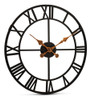 Bernhard Products Reloj De Pared Extra Grande De Hierro Forj 1