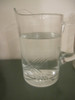 Jarra De Cristal Moderna , Impecable, Gruesa 0