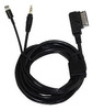 Cable Aux A4a Para El Cable Del Conector De Audi Q3 Q5 Q7 Am 1