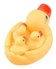 4pcs Amarillo Agua Flotante Patos Bebé Baño Juguetes De Goma 2