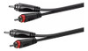 Cable De Audio 2 Rca A 2 Rca Stereo Macho 3 Metros Roxtone 0