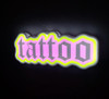 Carteles Luminoso Tattoo Led Backlight Publicidad 3