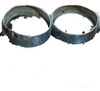 Juego De Aros Optica Cromados De Chapa Originales Fiat 600 1