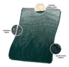 Manta De Camping Al Aire Libre Kawagebo Kamp Sherpa Fleece, 1