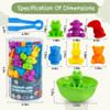 ~? Tsyan 36pcs Contando Animales Juegos De Emparejamiento Ju 2