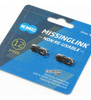 Kit Conectores Cadena Kmc Missinglink 12v Silver Shimano Sra 0