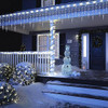 Lyhope Christmas Icicle Lights, 432 Led 35.4ft 8 Modos De Ba 4