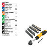 Juego Kit Set Destornillador Pretul 61 Piezas Puntas Crique 5