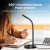 Micrófono De Escritorio Ugreen Control D Volumen Ajuste 360° 1