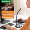 Micrófono De Escritorio Ugreen Control D Volumen Ajuste 360° 2
