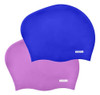 Vsidea 2pcs Extra Large Silicone Swim Cap Long 0