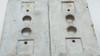 2 Tapas De Luz De Loza Blanca Antiguas Vintage 1