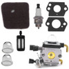Carburador + Condensador De Ajuste De Filtro De Aire Kit Par 2