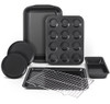 Kootek Juego De Utensilios Para Hornear, 7 Piezas, Panecillo 0