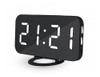 Reloj Despertador Digital Led Con 2 Puertos De Carga Usb 0