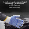 Pack X10 Guantes Trabajo Pampero Moteados Antideslizantes 6
