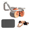 Rodillo Pro Abdominal Soporte Codo C/pantalla Ejercicios Gym 1