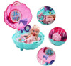 Bolso De Mano Con Baño Sirenitas Portatil Incluye 2 Muñecas 1