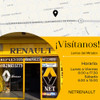 Visera Parasol Derecha Renault 19 Gris Con Espejo 3