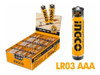 Pack X4 Pilas Alkalinas Aaa 1.5v Ingco- Ynter Industrial 3