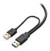El Cable Importa Micro Usb 3.0 A Cable Divisor Usb (cable Us 2