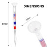 Huaen Unbreakable Golf Tees Plastic Golf Tees 4