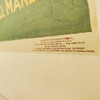 Antiguo Afiche Poster Mather & Company Doble Faz 1